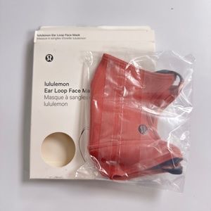 Lululemon Brier Rose Ear Loop Face Mask